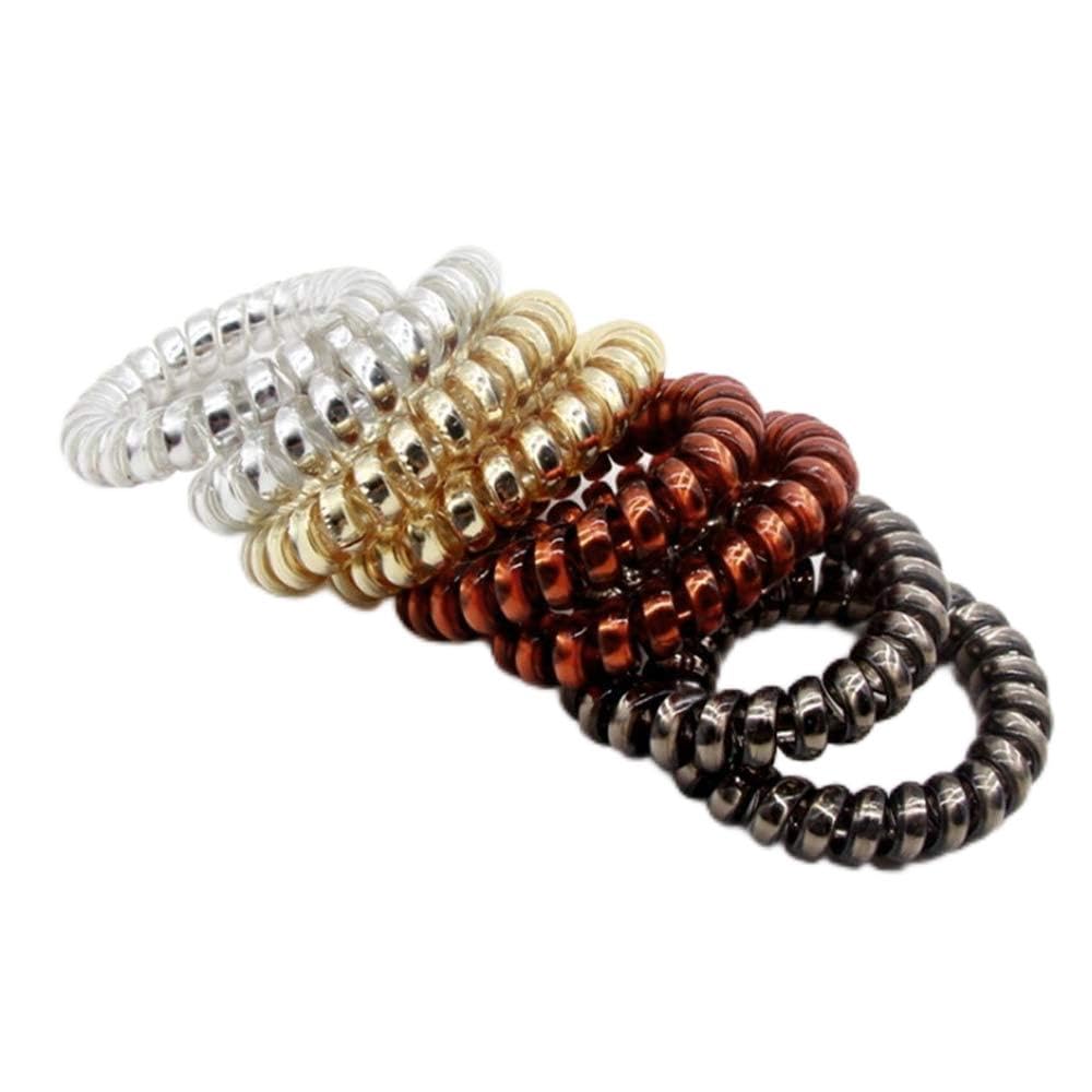 Soft Seamless Strawberry Hair Ties for Women & Girls - Stretchy Non-Slip Ponytail Holders, Cotton Elastic Hair Bands for School, Workout, Yoga and Everyday Use
