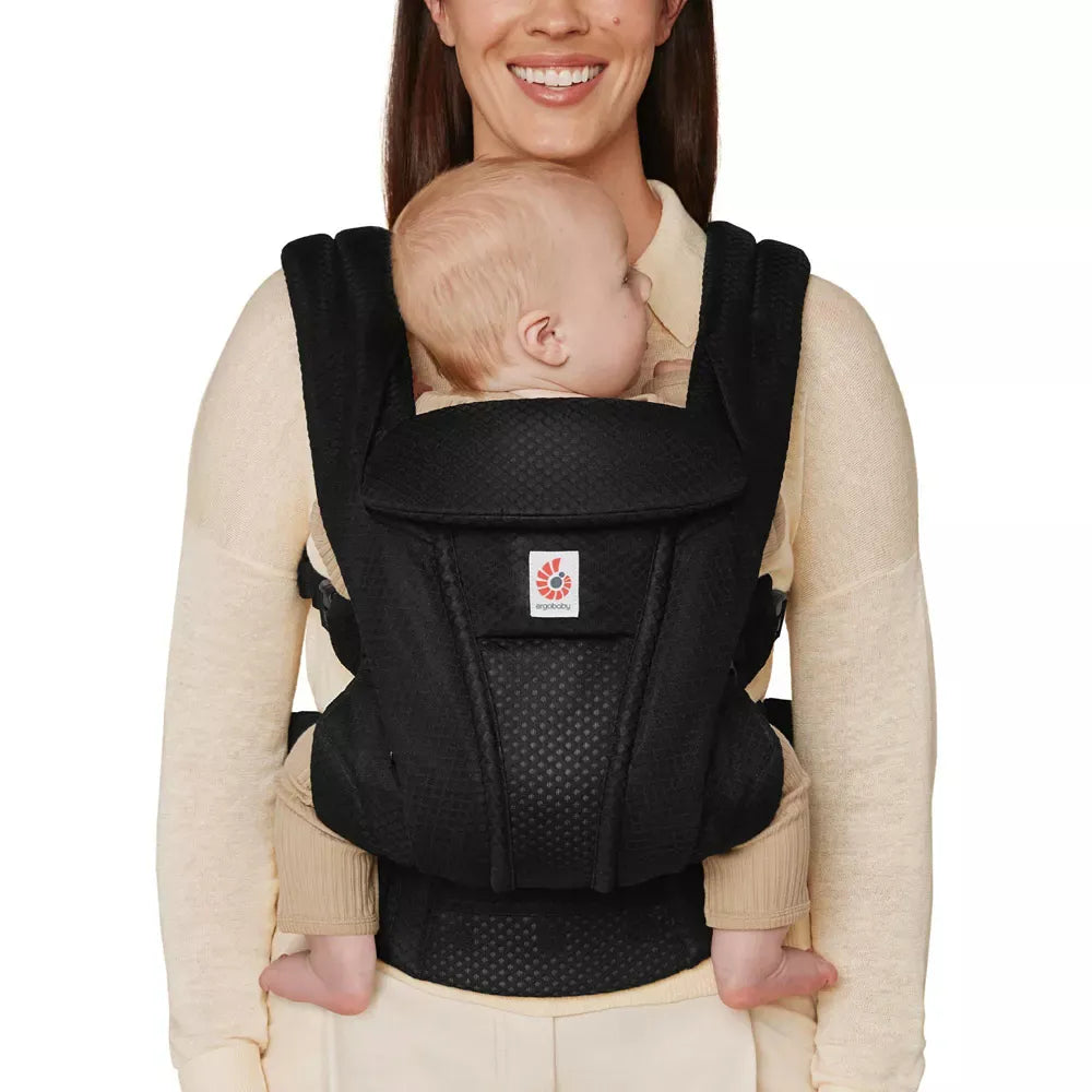 Omni Deluxe Mesh Backpack - Durable & Stylish Onyx Black for Travel, Hiking & Everyday Use