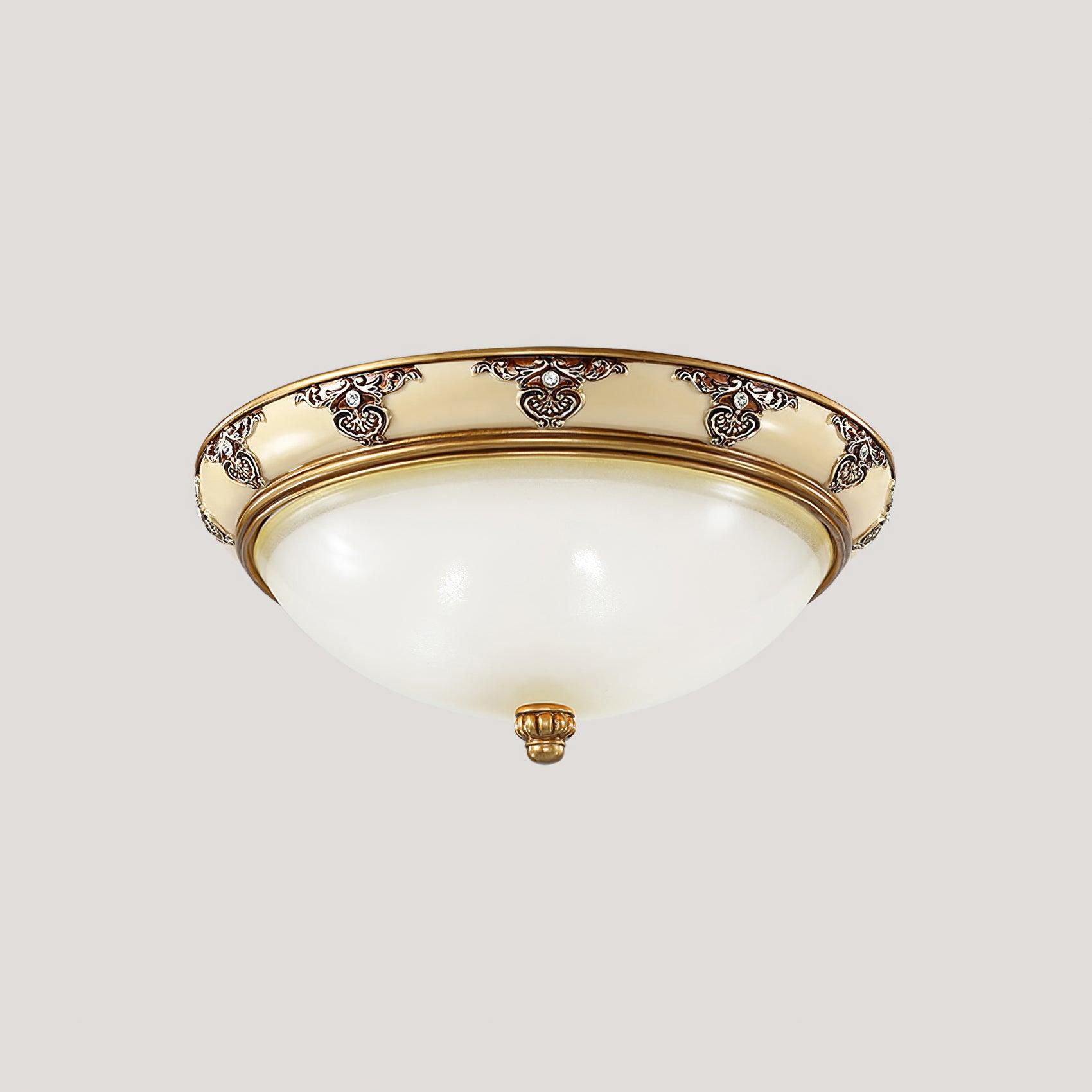 Brahm Flush Mount Ceiling Light Fixture - Modern LED Lighting for Bedroom, Living Room, and Hallway