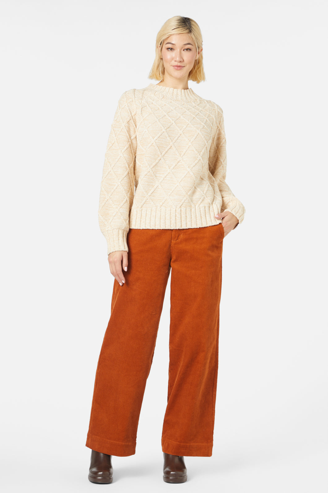 Quinn Sweater - Women's Soft Knit Pullover for Fall & Winter | Cozy Casual Wear for Office, Travel & Everyday Outfits