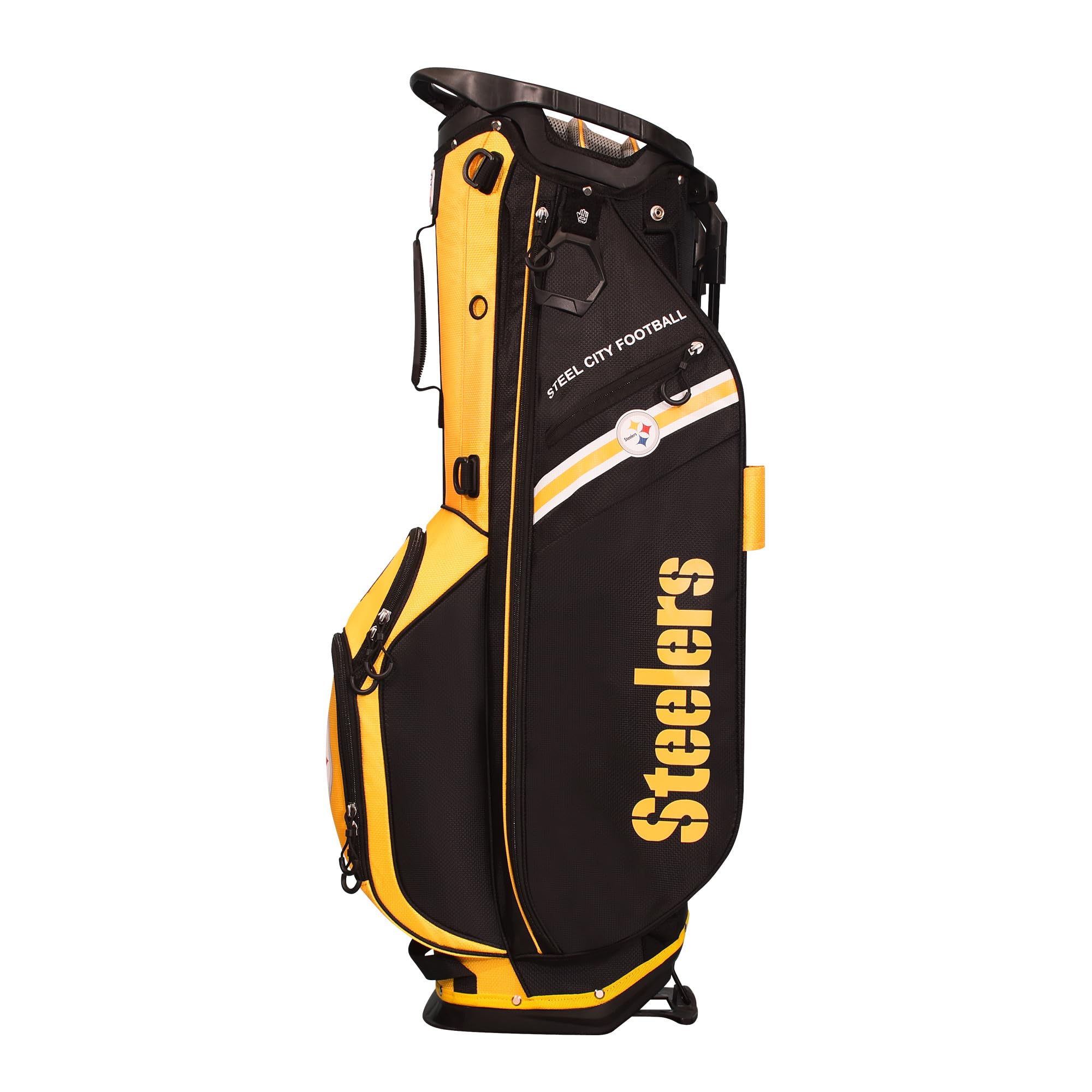 Wilson NFL Official Licensed Golf Bags - Durable & Stylish Golf Carry Bag for Men & Women - Perfect for Football Fans & Golf Enthusiasts - Great for Golf Courses, Tournaments & Tailgating Events