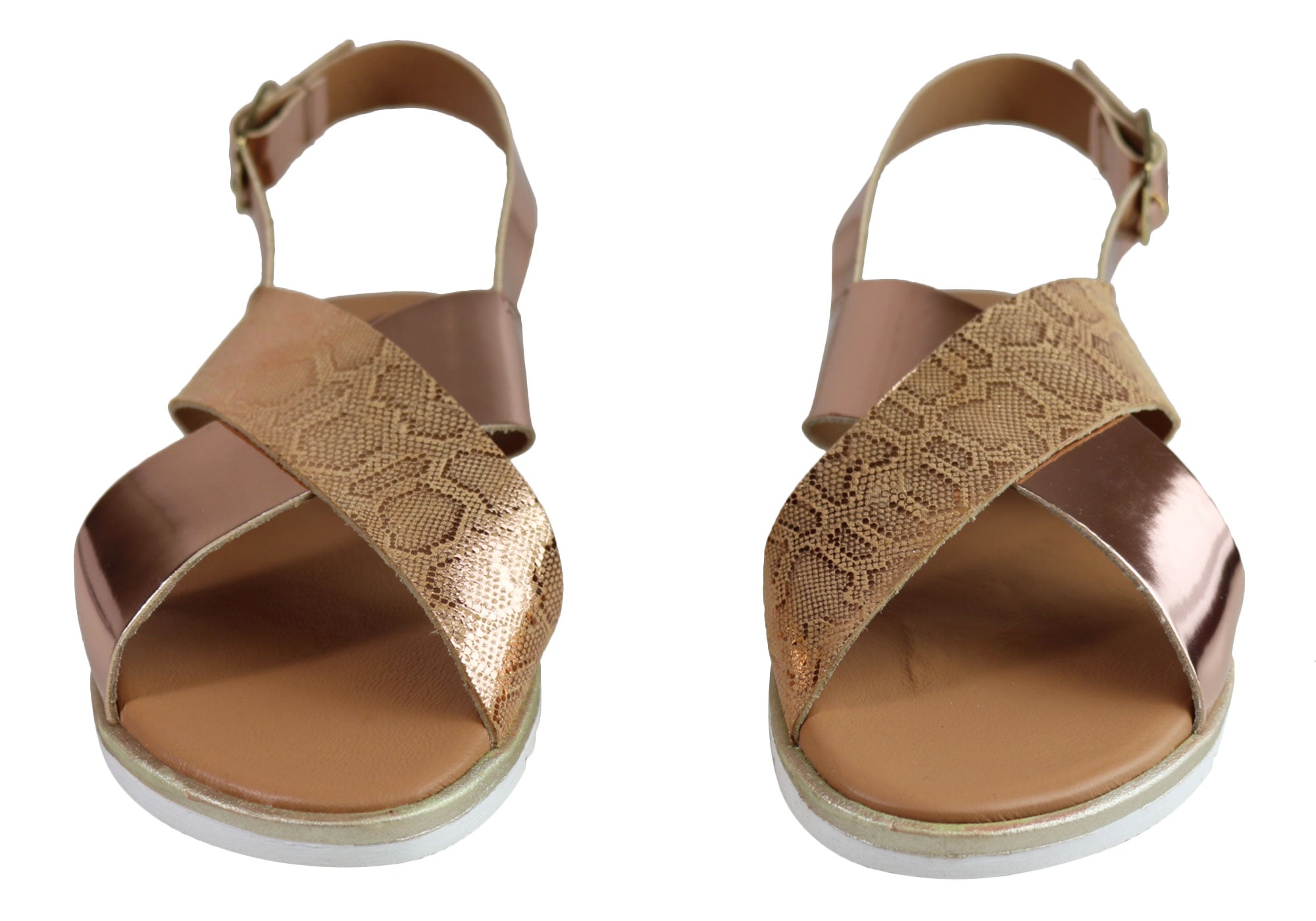 Lola Canales Gara Women's Comfortable Leather Sandals - Handmade in Spain - Perfect for Summer, Beach & Casual Outings
