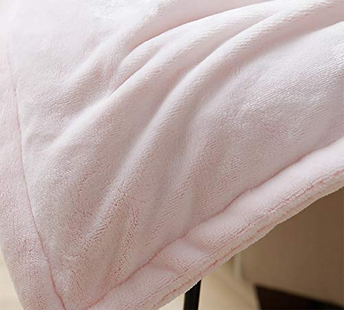 Byourbed Coma Inducer Oversized Twin XL Comforter - Frosted Rose Quartz - Ultra Soft Bedding for Cozy Sleep - Perfect for College Dorms, Guest Rooms & Master Bedrooms