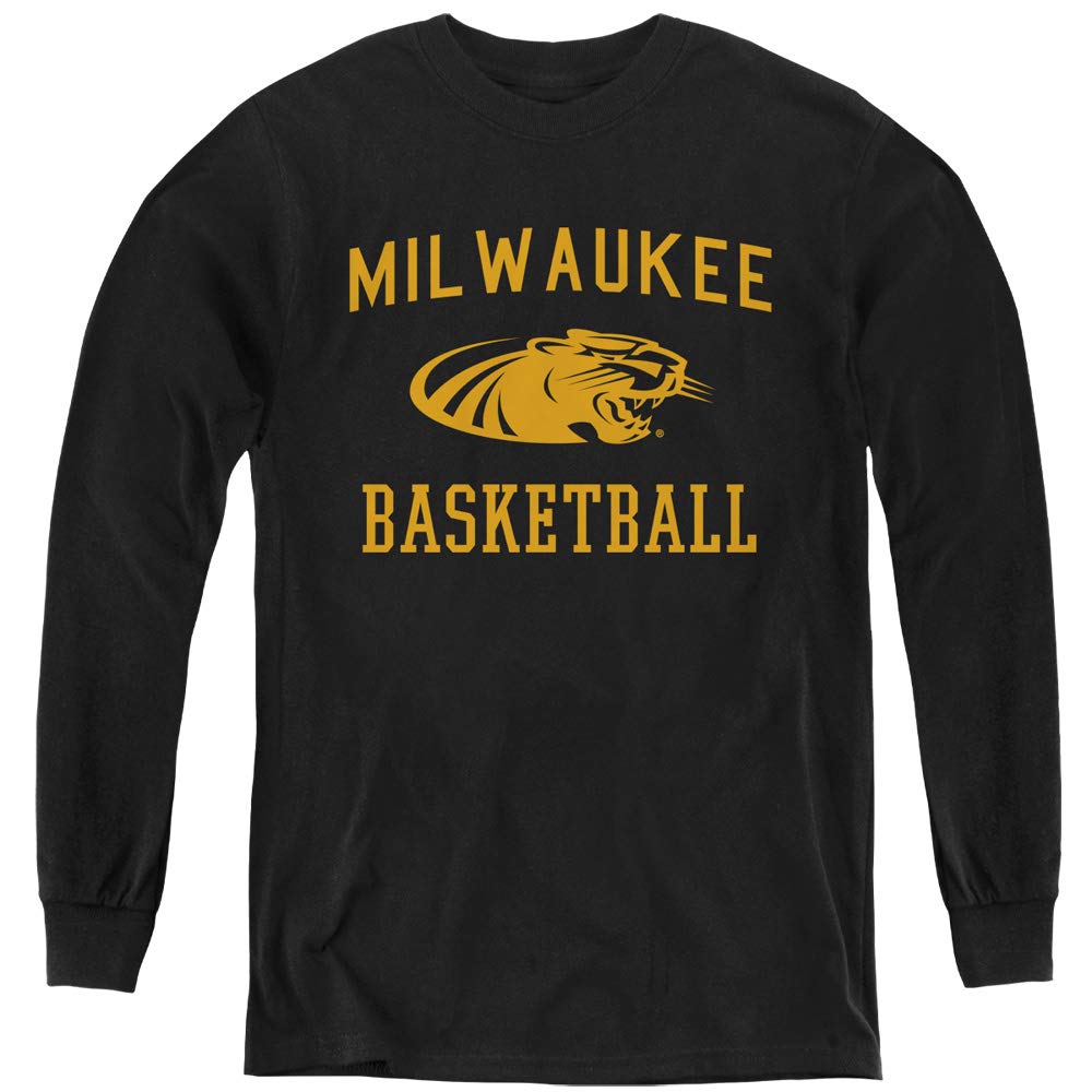 University of Wisconsin-Milwaukee Official Basketball Youth Long Sleeve T-Shirt | UWM Panthers Fan Gear for Kids | Game Day & School Spirit Wear