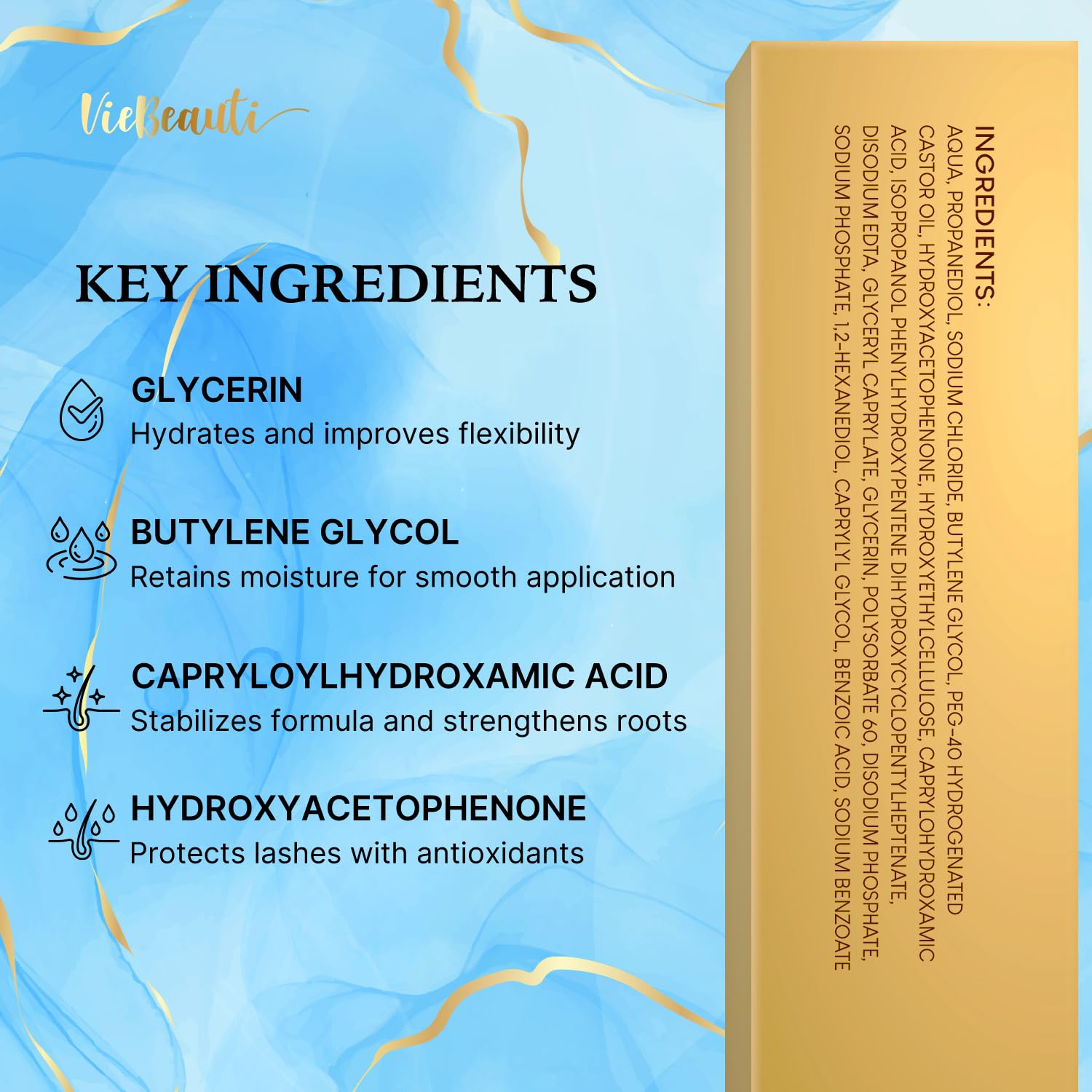 Best Eyelash Growth Serum for Women - Natural Vegan & Cruelty-Free Lash Enhancer for Longer, Fuller, Healthier Lashes - Safe for Sensitive Eyes - 5mL (0.17 Fl Oz) 5-Month Supply - Perfect for Daily Use & Special Occasions
