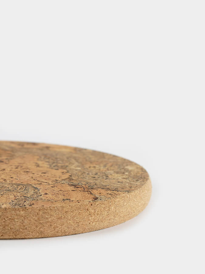 Premium Thick Cork Trivet - Heat Resistant & Eco-Friendly Kitchen Essential for Hot Pots, Pans, and Serving Dishes