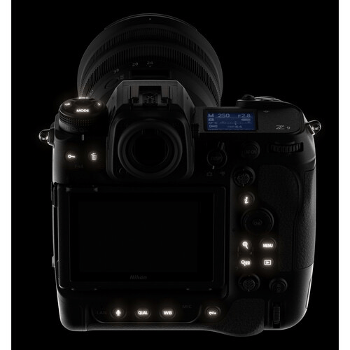 Nikon Z9 Full Frame Mirrorless Digital Camera Body - Professional 8K Video & 45.7MP Still Photography for Sports, Wildlife & Wedding Photography