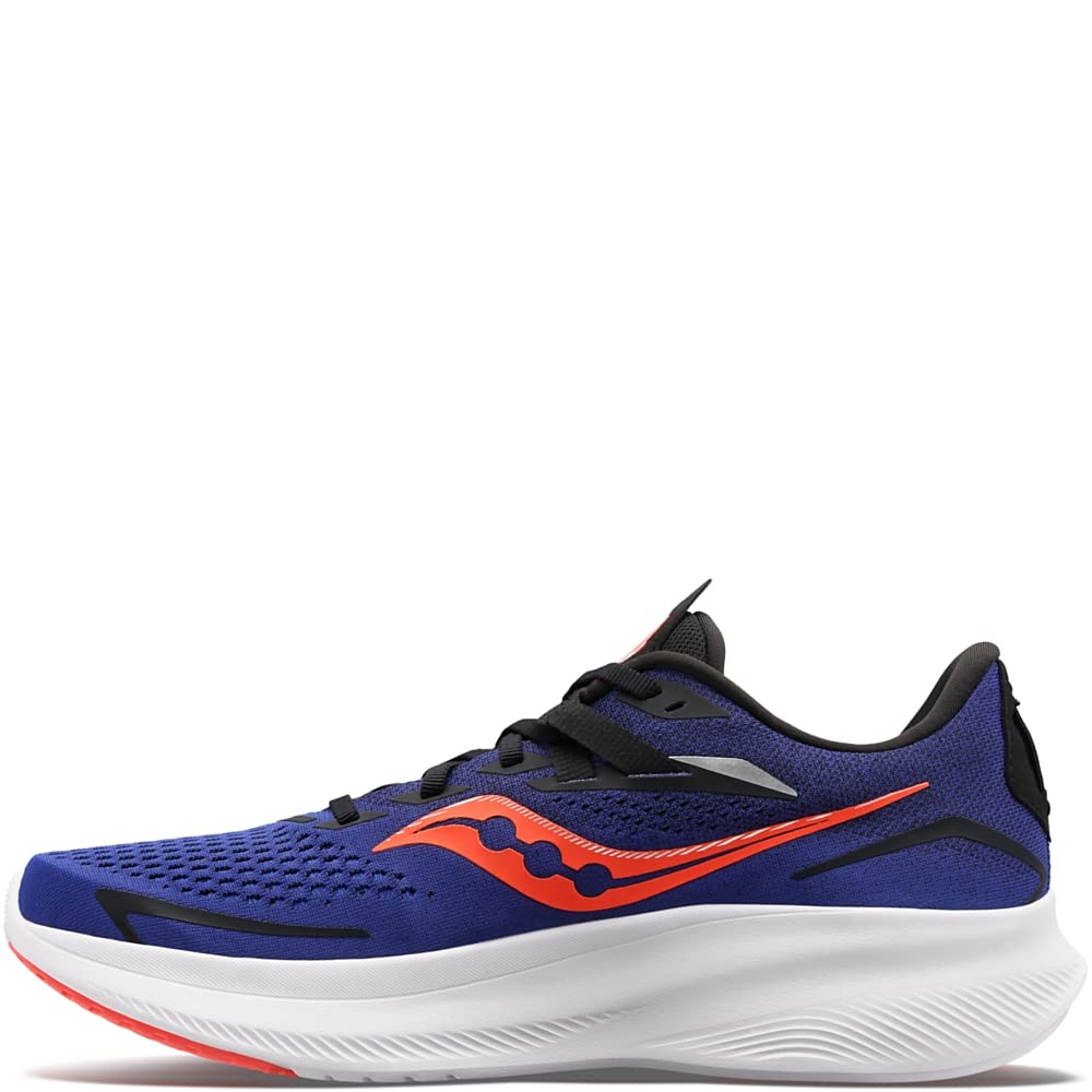 Saucony Men's Ride 15 Running Shoes - Lightweight Cushioned Sneakers for Road Running & Jogging | Perfect for Marathon Training & Daily Workouts