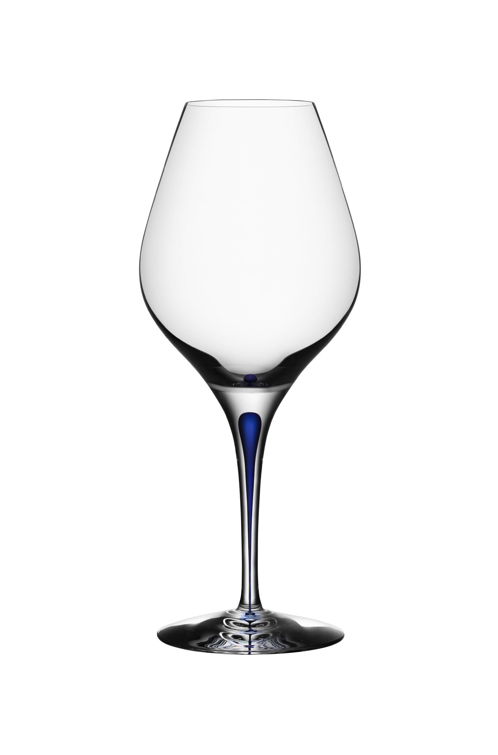 Orrefors Intermezzo Blue 20oz Aroma Glass - Elegant Scented Candle Holder for Home Decor & Romantic Ambiance