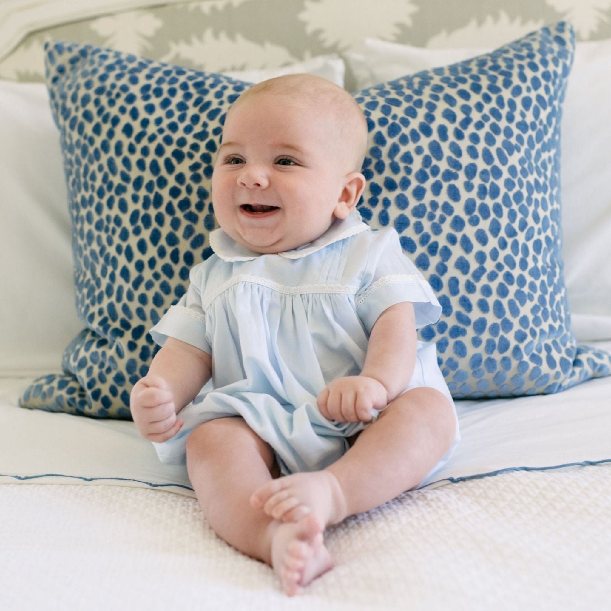 Baby Andrew Cotton Bubble Romper - Soft & Breathable Infant Outfit for Boys & Girls - Perfect for Playtime, Photos & Special Occasions