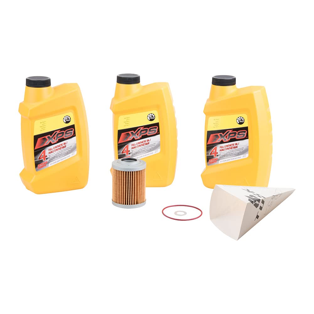 Can-Am Outlander Max 500 H.O. 2007 4-Stroke Oil Change Kit | TUSK XPS Synthetic All Climate Motor Oil | ATV Maintenance & Off-Road Protection