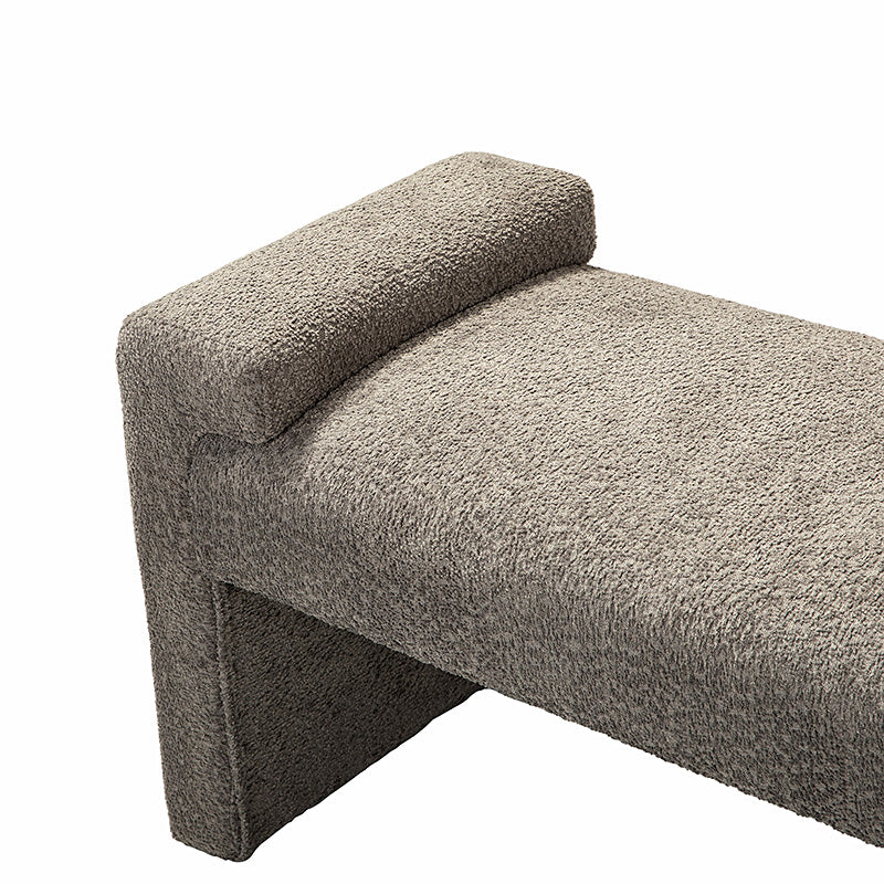 Vittoriano Upholstered Bed Foot Bench - Stylish Storage Ottoman for Bedroom, Living Room & Entryway - Perfect for Extra Seating, Shoe Storage & Home Decor