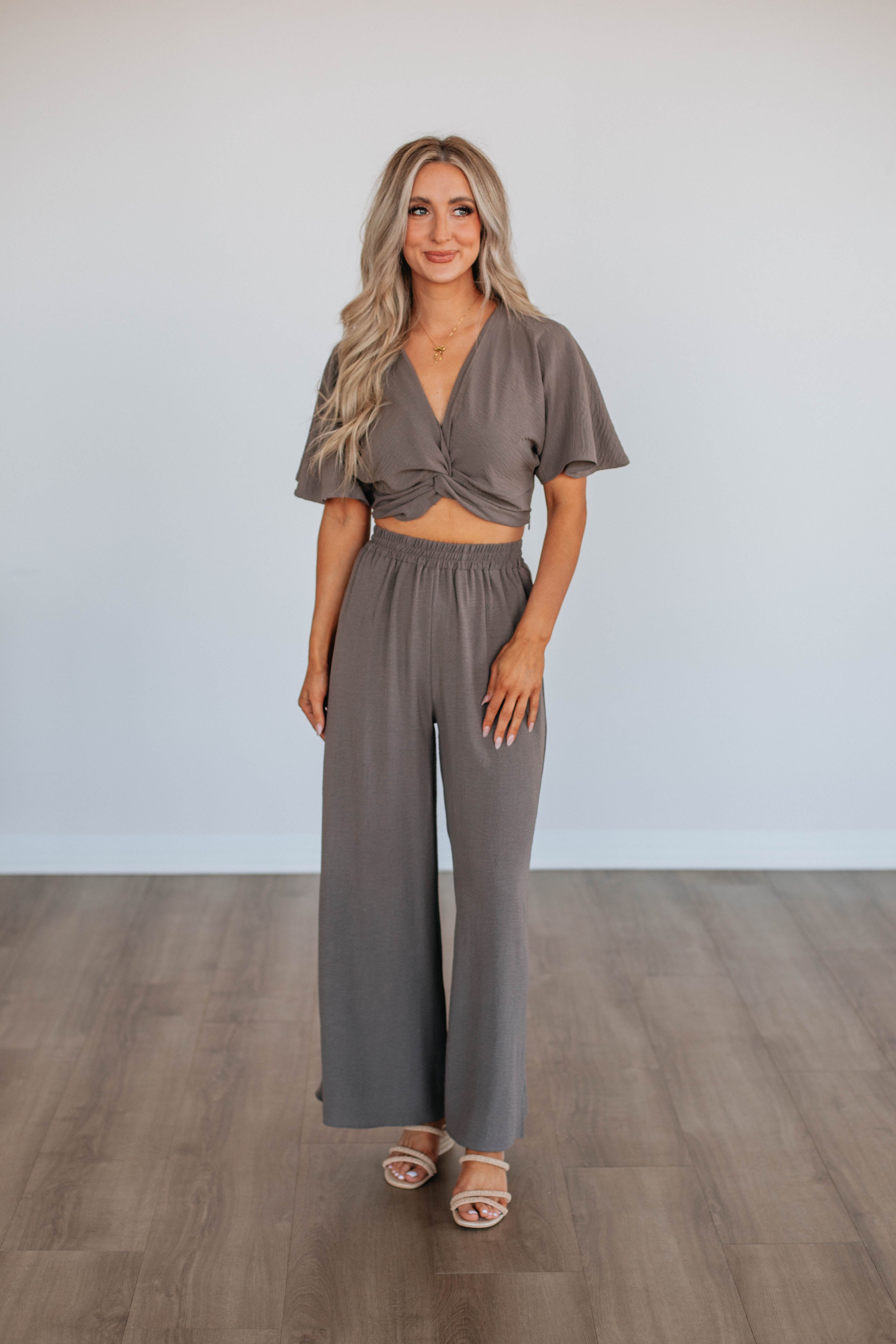 Joselynn High Waisted Wide Leg Pants for Women - Comfortable Stretchy Lounge Pants for Yoga, Work & Casual Wear