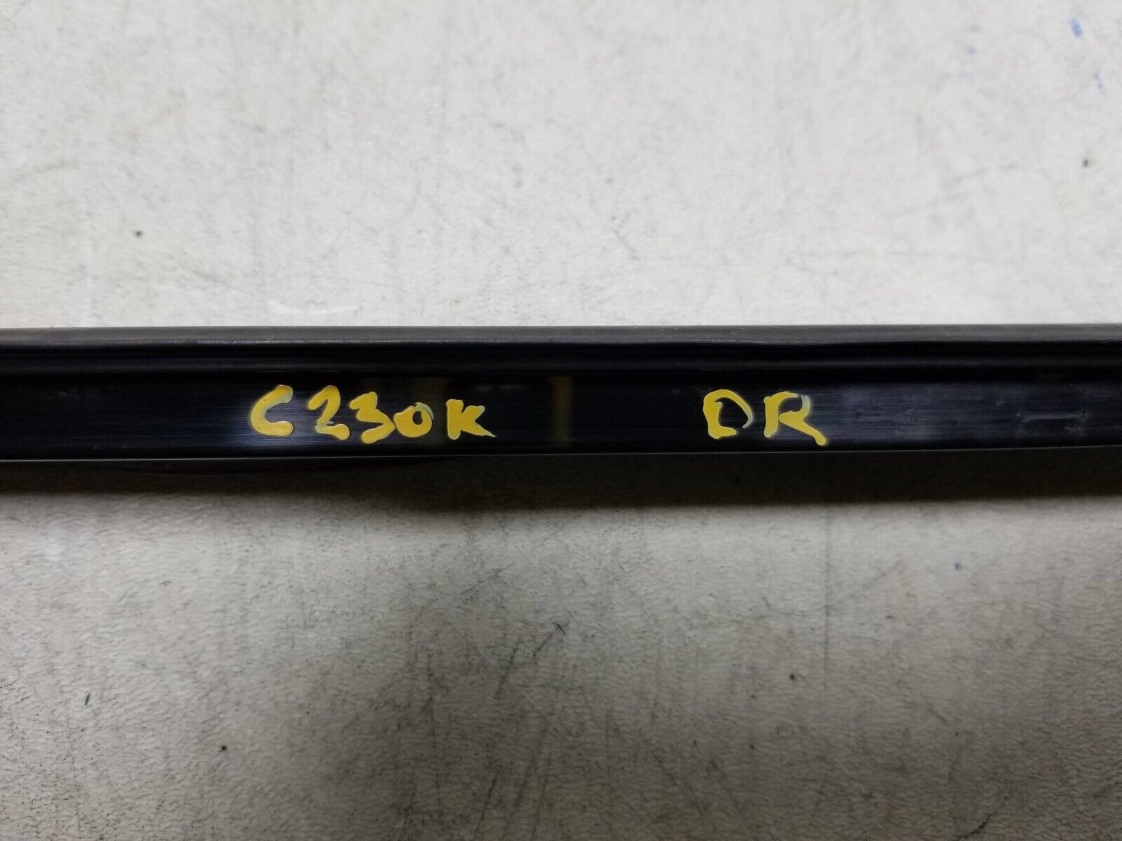02 05 Mercedes W203 C230 Coupe Window Belt Molding Left & Right Side OEM Replacement Parts - Perfect for Car Window Seal Repair & Weather Protection