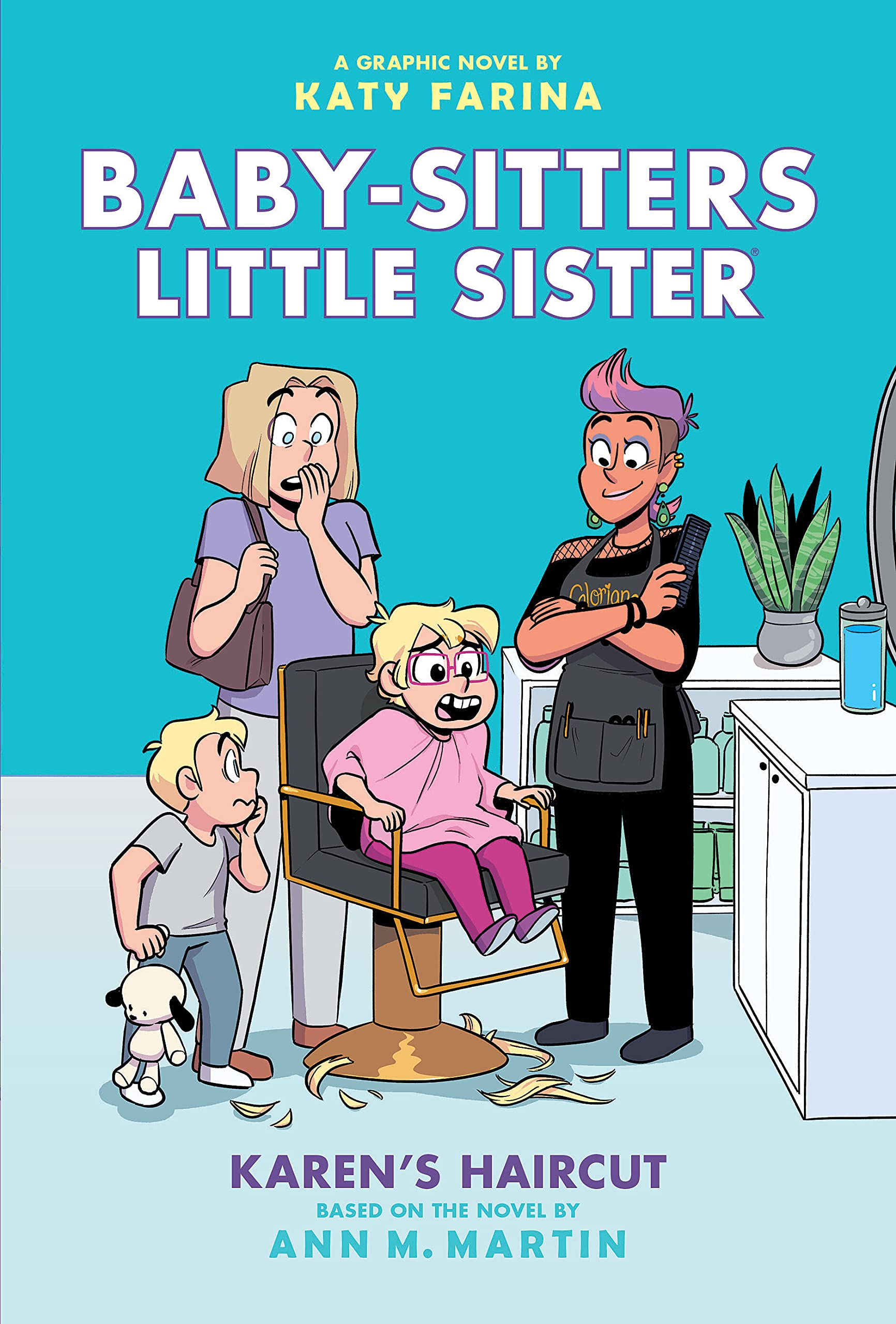 Karen's Haircut Graphic Novel - Baby-Sitters Little Sister #7 for Kids Reading