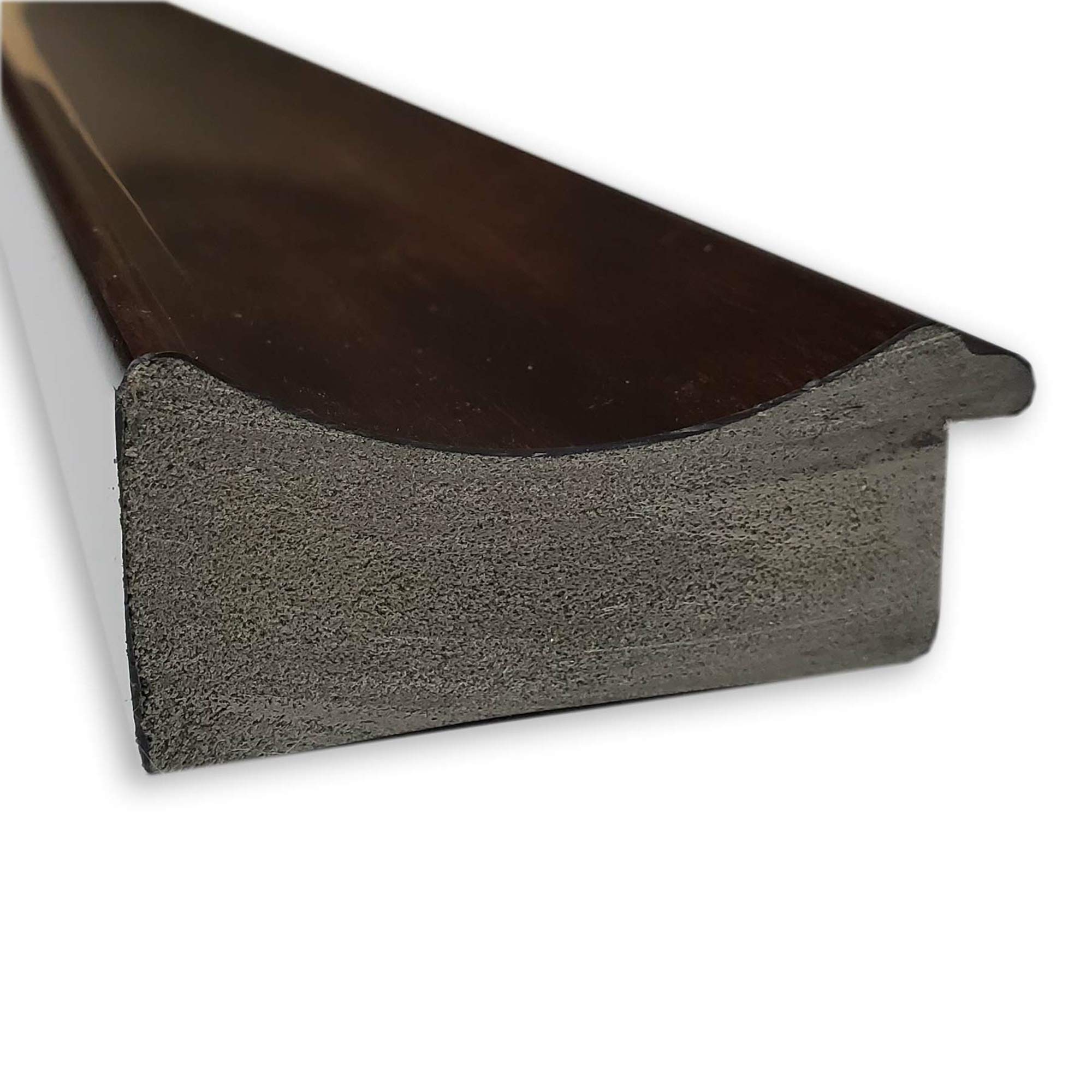 Amanti Art 29x23 Inch Brown Rectangle Wall Mirror - Coffee Bean Finish, Beveled Edge, Medium Casual Frame for Bathroom & Living Room Decor - Horizontal & Vertical Hanging - Perfect for Vanity, Entryway, and Bedroom Wall Decor