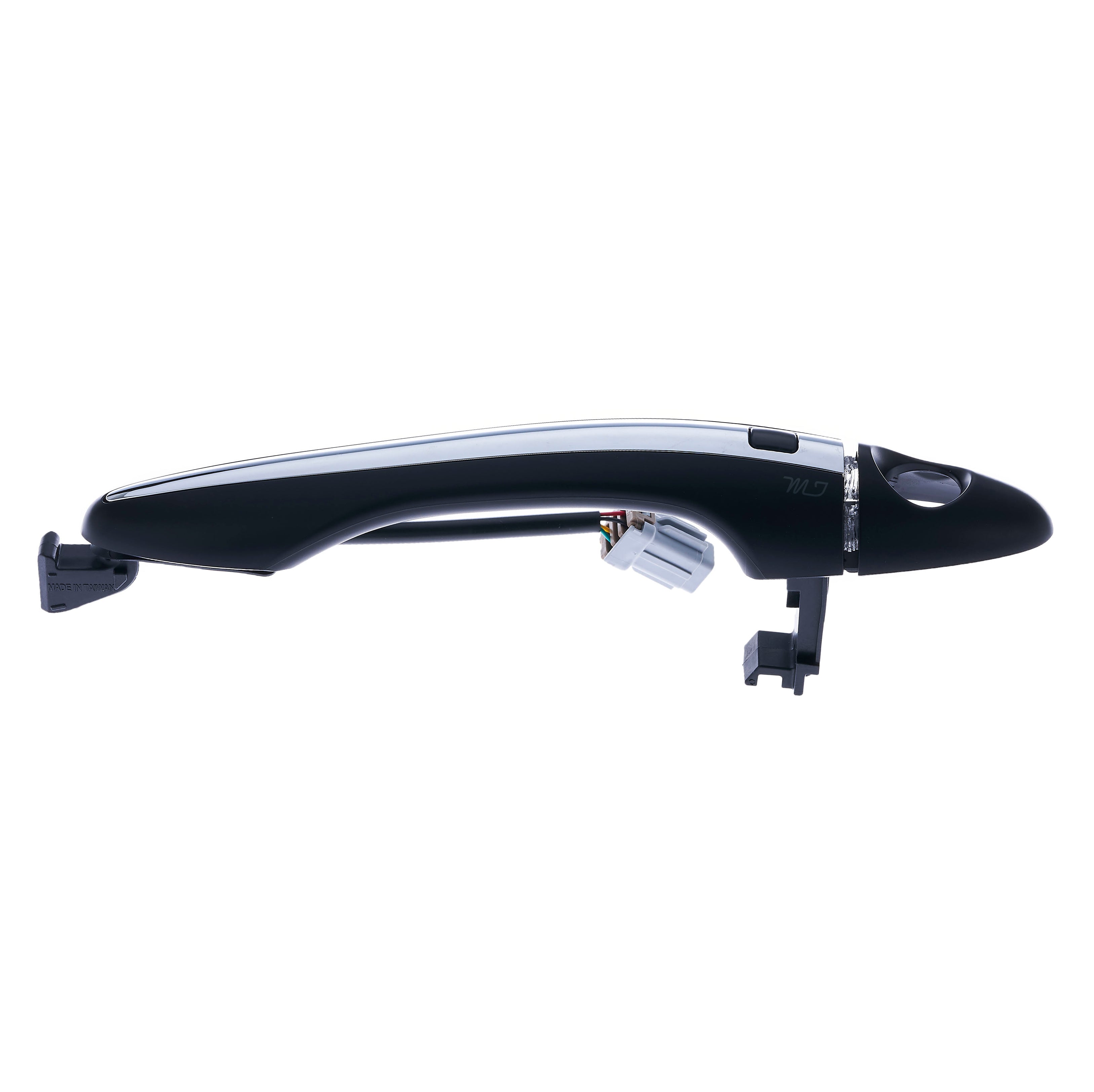 2011 Kia Optima & 2011-2015 Optima Hybrid Left Front Door Handle Replacement - Black/Chrome Exterior Car Part for Driver Side Door Repair | Perfect for Vehicle Maintenance & Collision Damage Replacement