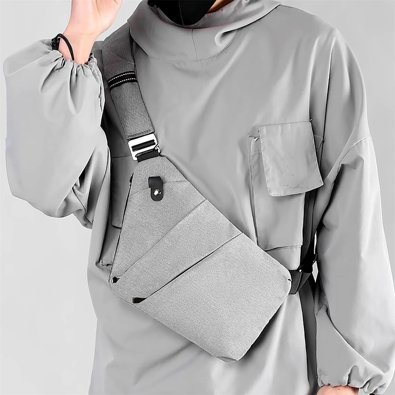 2024 New Anti-Theft Travel Sling Bag - Lightweight Crossbody Bag for Women & Men - Perfect for Commuting, Hiking & Travel Accessories