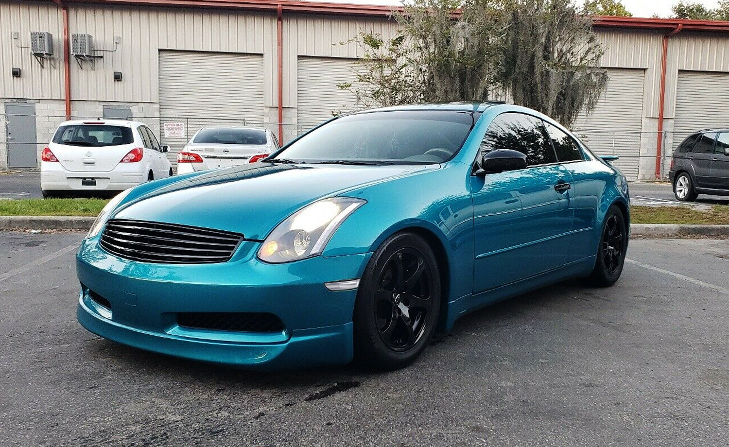 Clear Lens White Full LED Fender Side Marker Lights for 2003-2007 Infiniti G35 Coupe - Durable Bright Lighting for Enhanced Night Visibility and Style Upgrade
