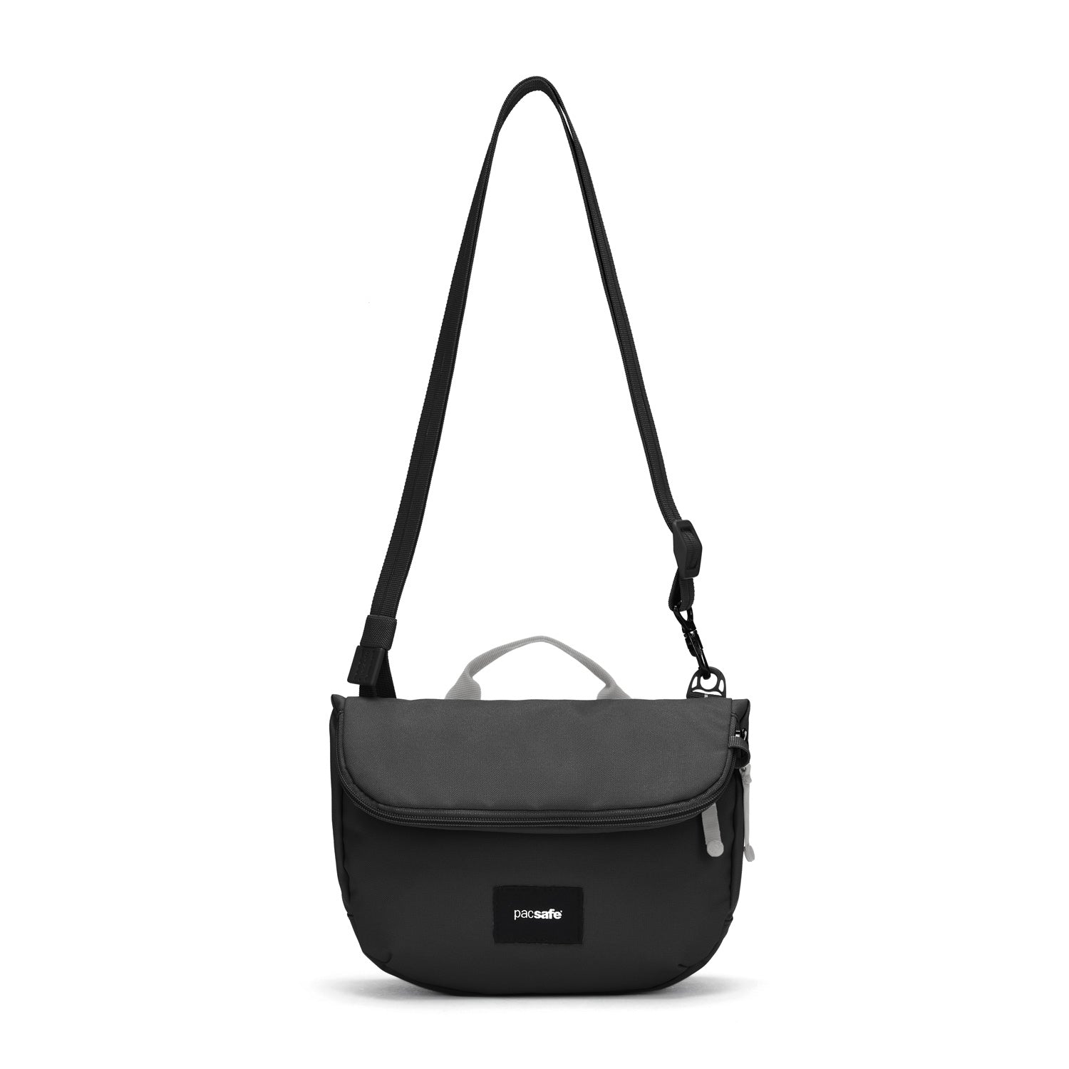 Pacsafe GO Anti-Theft Saddle Crossbody Bag - Secure Travel Purse for Women & Men - Perfect for Commuting, Shopping & Sightseeing