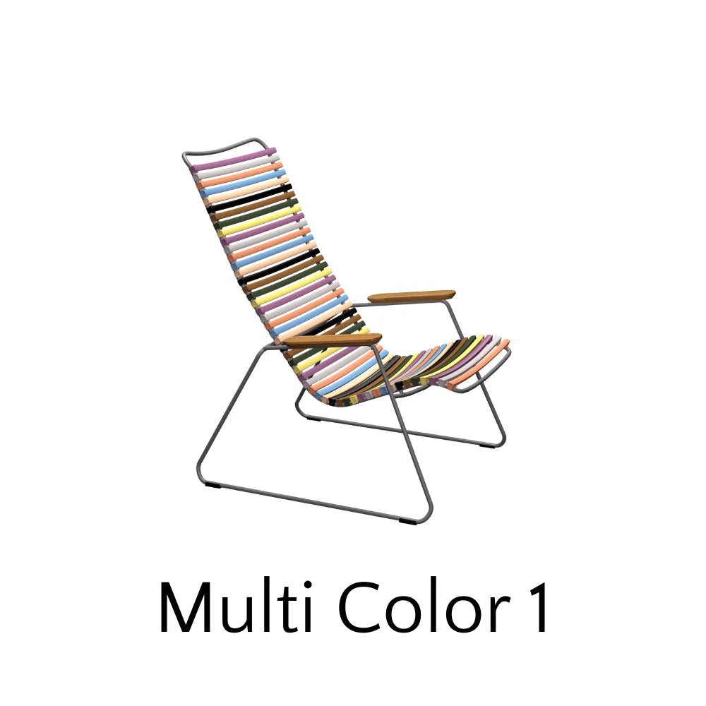 CLICK Outdoor Lounge Chair - Patio Furniture for Backyard, Poolside & Garden Relaxation - Comfortable & Durable Weather-Resistant Sunbathing Chair for Adults