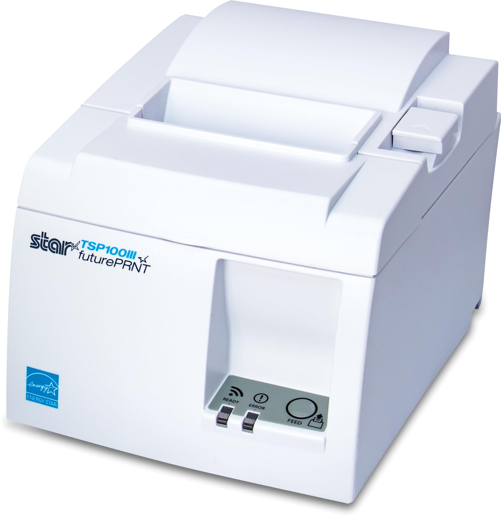 Star Micronics TSP143IIILAN Ethernet Thermal Receipt Printer with Auto-Cutter & Internal Power Supply - White | Fast & Reliable POS Printing for Retail, Restaurant & Hospitality Businesses