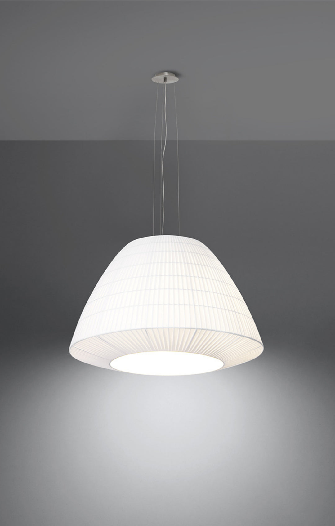 XUAI Modern Fabric Pendant Light - Handmade Boho Chic Hanging Lamp for Living Room, Bedroom, Dining Room & Nursery Decor | Soft Ambient Lighting for Home & Office Spaces