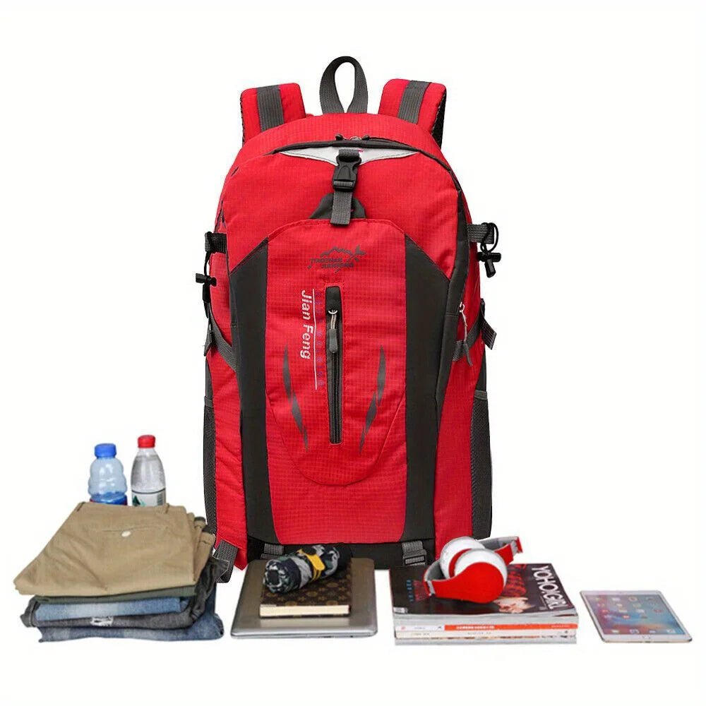**Large Capacity Waterproof Hiking Backpack for Men - Lightweight Outdoor Travel Backpack for Camping, Trekking & Mountaineering | Durable Sports Daypack for Adventure & Daily Commute**
