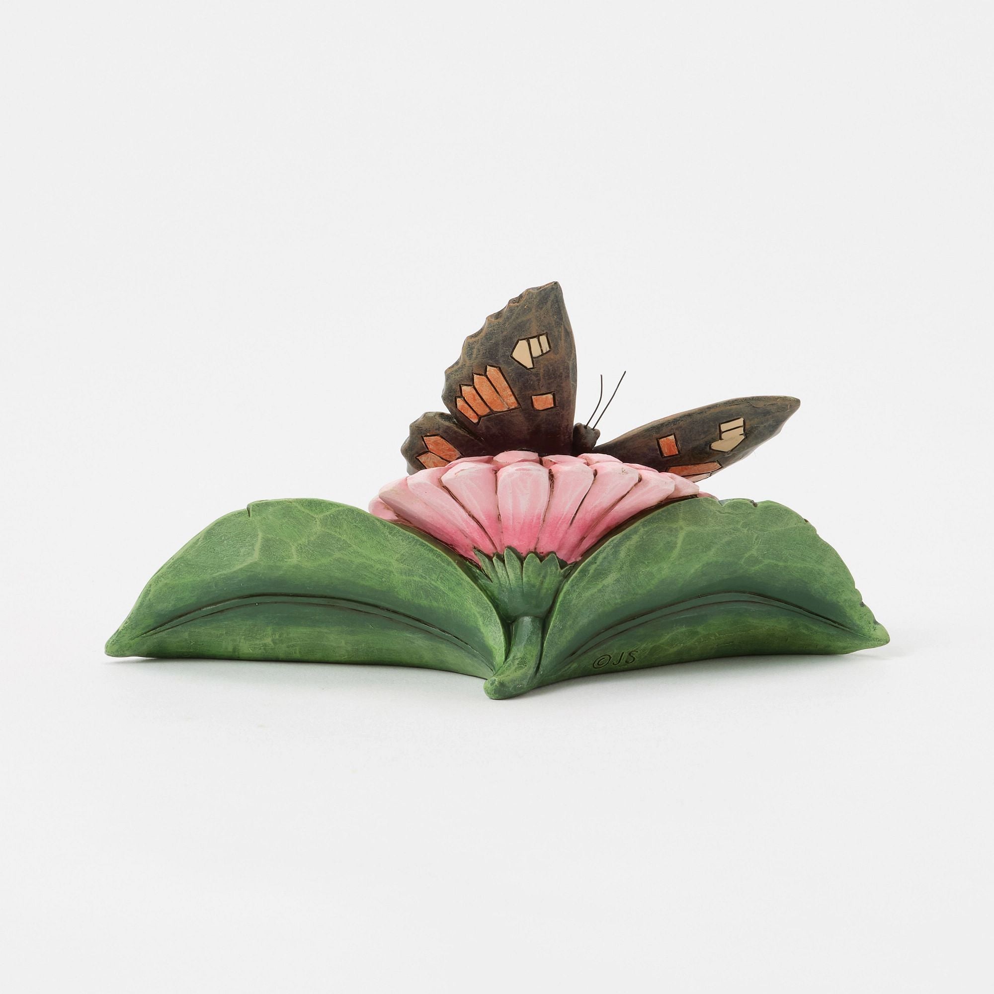 Paint Lady Butterfly Mini Figurine - Handcrafted Collectible for Home Decor, Garden Display & Nature Lovers