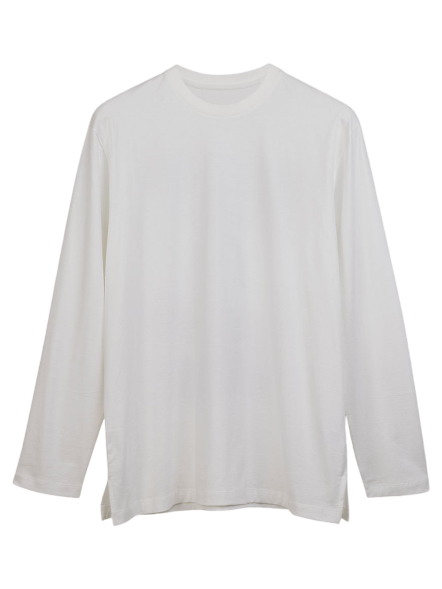 Y-3 JM3234 Graphic Long Sleeve Tee - White | Streetwear Fashion for Men | Casual Wear & Urban Style Outfits