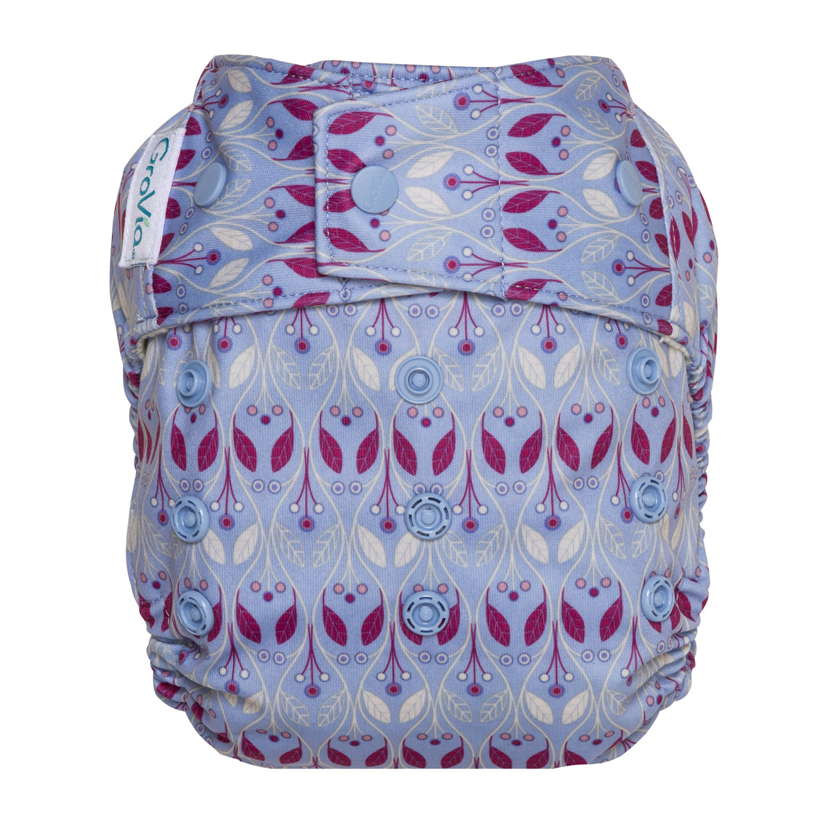GroVia Hybrid Cloth Diaper Shell - Reusable Waterproof Diaper Cover for Babies | Perfect for Daycare, Travel & Eco-Friendly Parenting