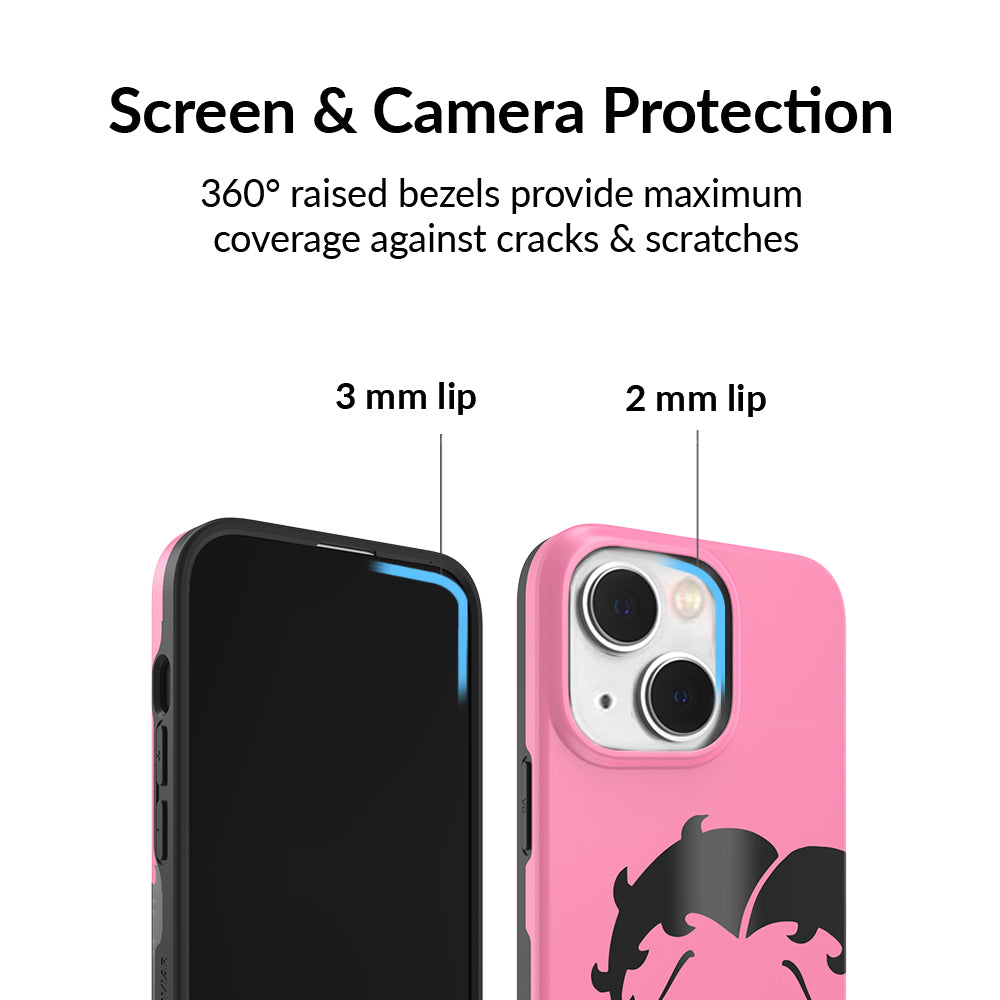 Betty Boop 'Be Mine' Cute Cartoon iPhone Case - Perfect for Valentine's Day Gifts & Everyday Use