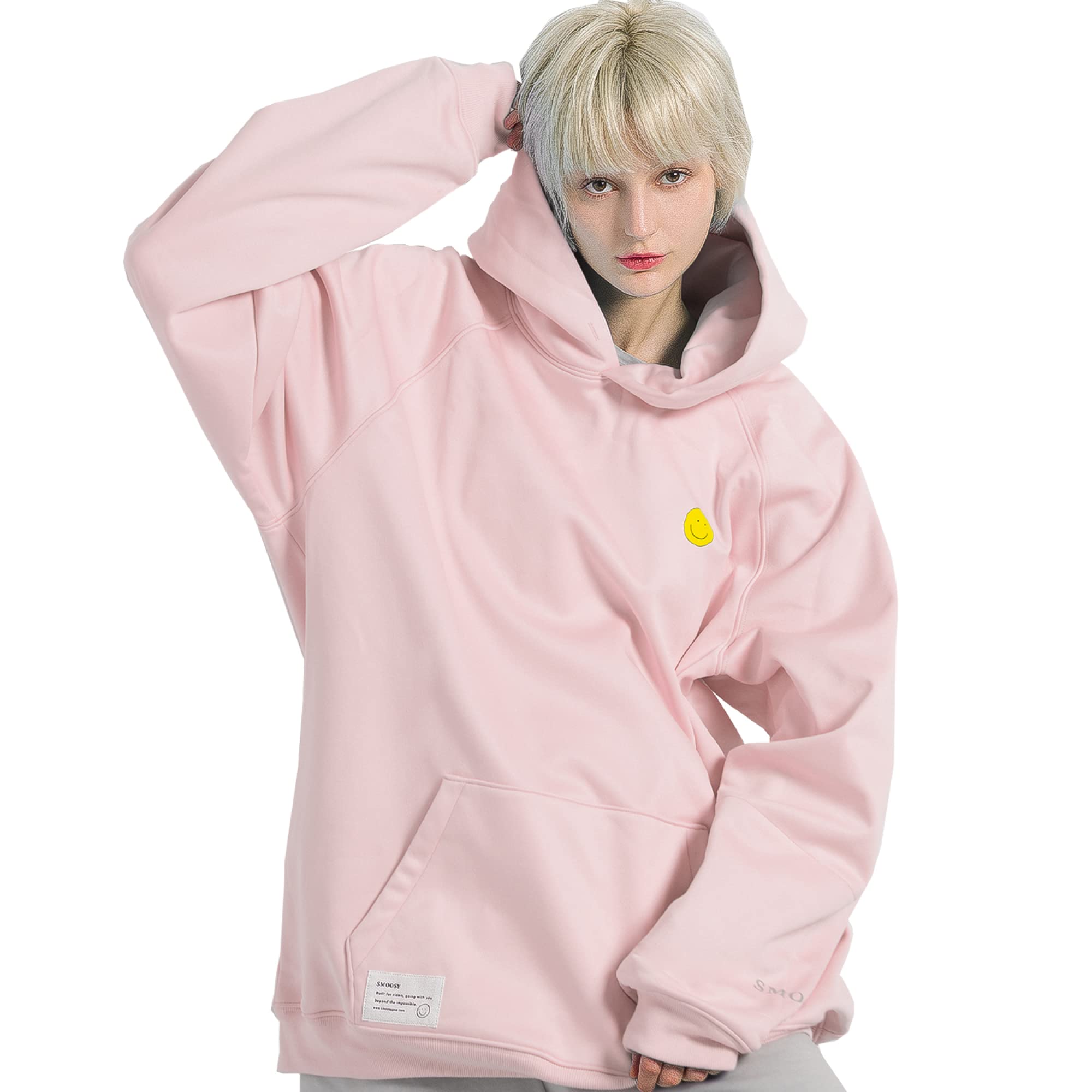 Smoosy Men's & Women's Snowsuit - Windproof, Waterproof & Insulated Snowboard Hoodie Sweatshirt for Skiing, Snowboarding & Winter Outdoor Activities | 11K Breathable Thermal Protection