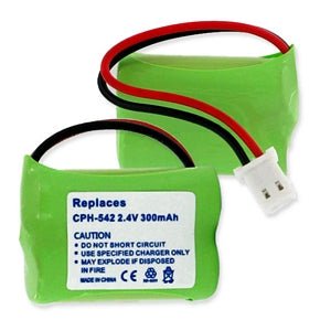 VTech BT183642 / BT283642 2.4V 300mAh NiMH Replacement Battery for Cordless Phones - Perfect for Home & Office Communication Devices