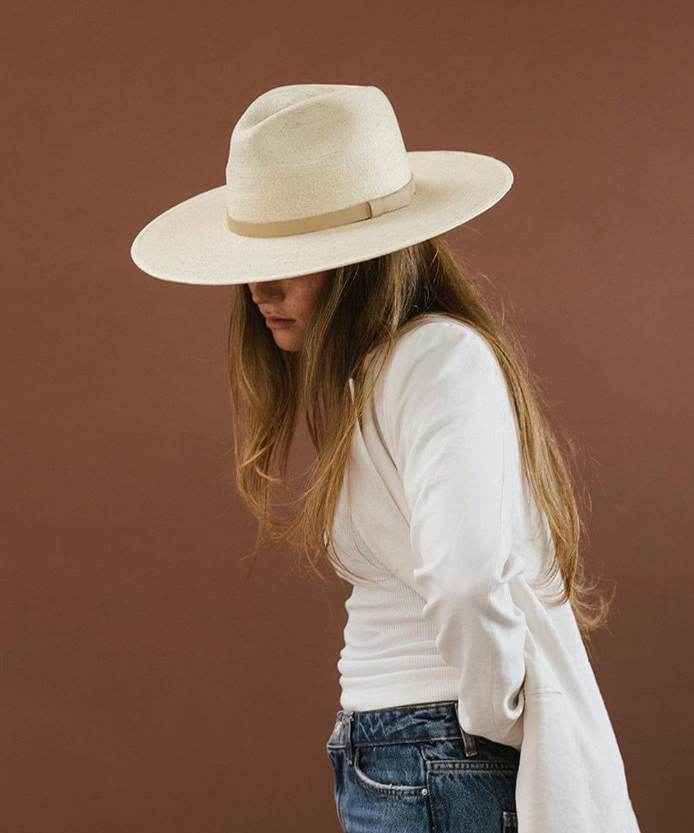 Stylish Blake Wide Brim Fedora Straw Hat for Women - Summer Beach Sun Hat with UPF Protection - Perfect for Vacations, Outdoor Activities & Fashion Accessories