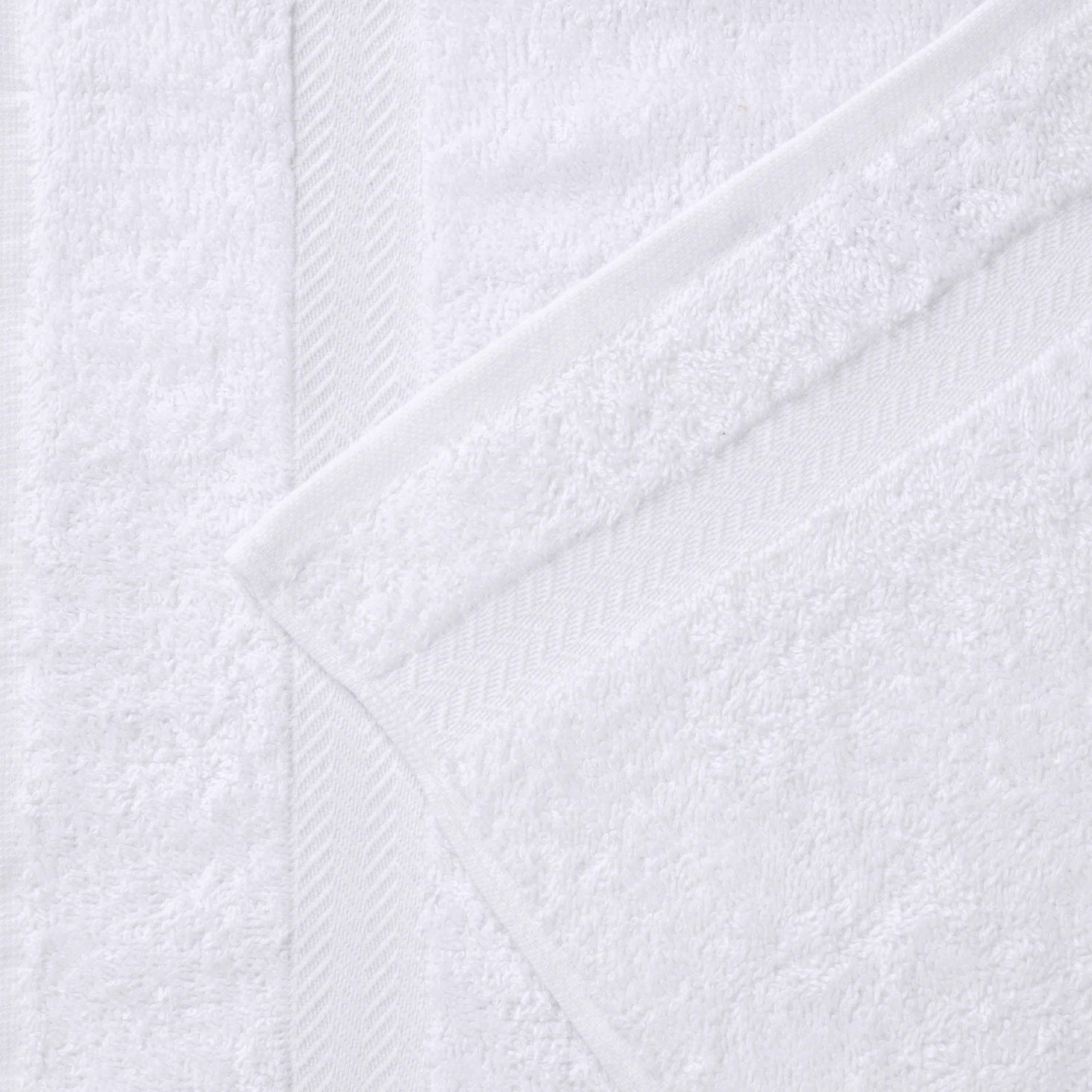 Franklin 100% Cotton Eco-Friendly Bath Towel Set - 12 Piece Soft Absorbent Towels for Bathroom, Spa & Gym Use