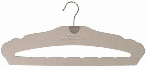 Earth's Friend Eco-Friendly Recycled Plastic Clothes Hanger with Pants Bar - Perfect for Closet Organization & Sustainable Wardrobe Storage
