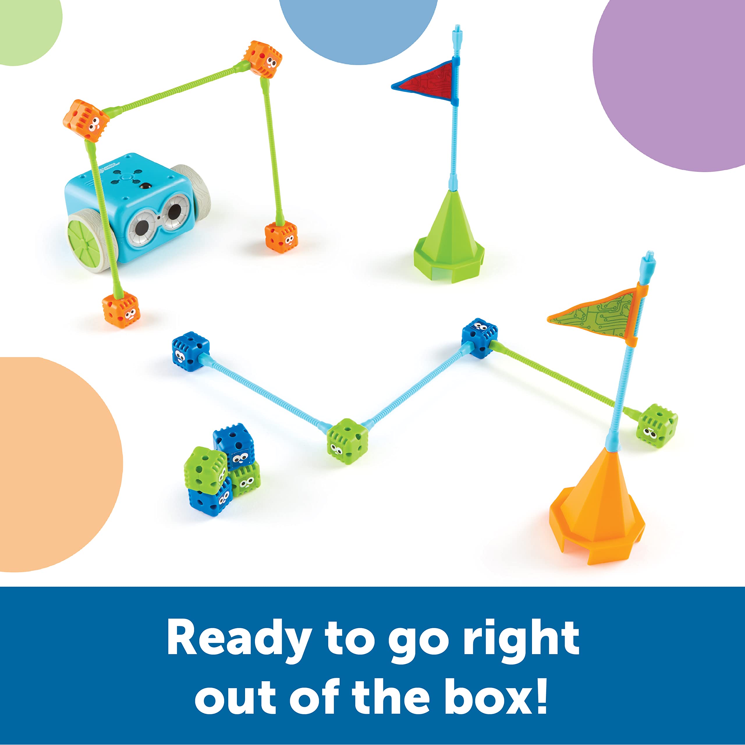 Learning Resources Botley The Coding Robot Activity Set - 77 Pieces, STEM Educational Toy for Kids Ages 5+, Screen-Free Programming Robot for Beginners, Fun Coding Games for Children | Perfect for Homeschooling & Classroom STEM Activities