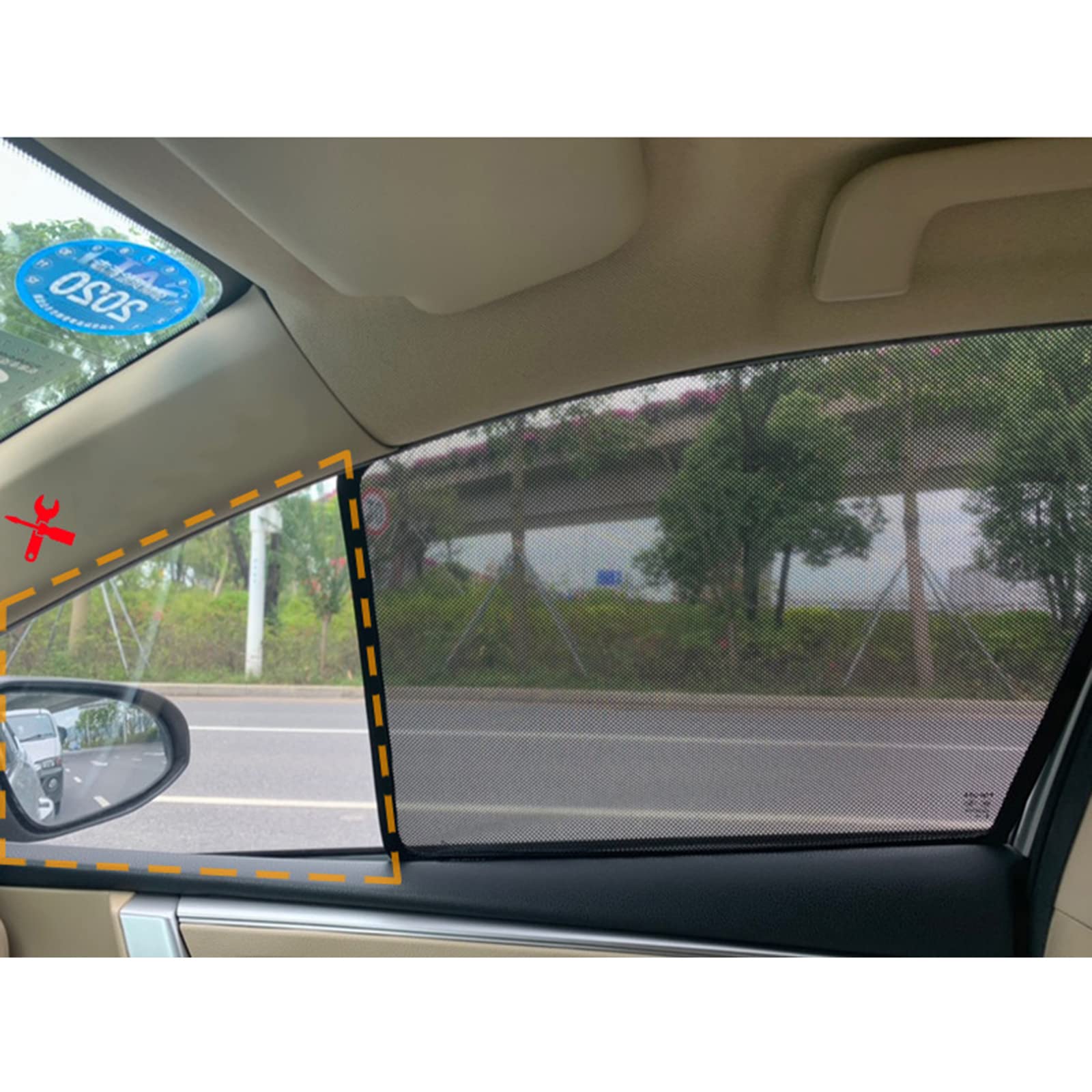 Mazda 3 Sunshades 2013-2018 - Car Window Shades for Sedan