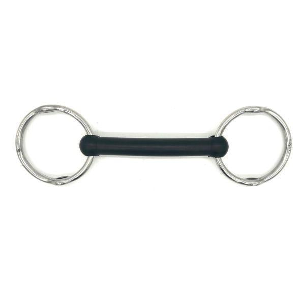 Jake Adams Soft Flexi Mouth Gag Bit - Comfortable Equestrian Training Bit for Horses - Perfect for Dressage, Jumping & Trail Riding
