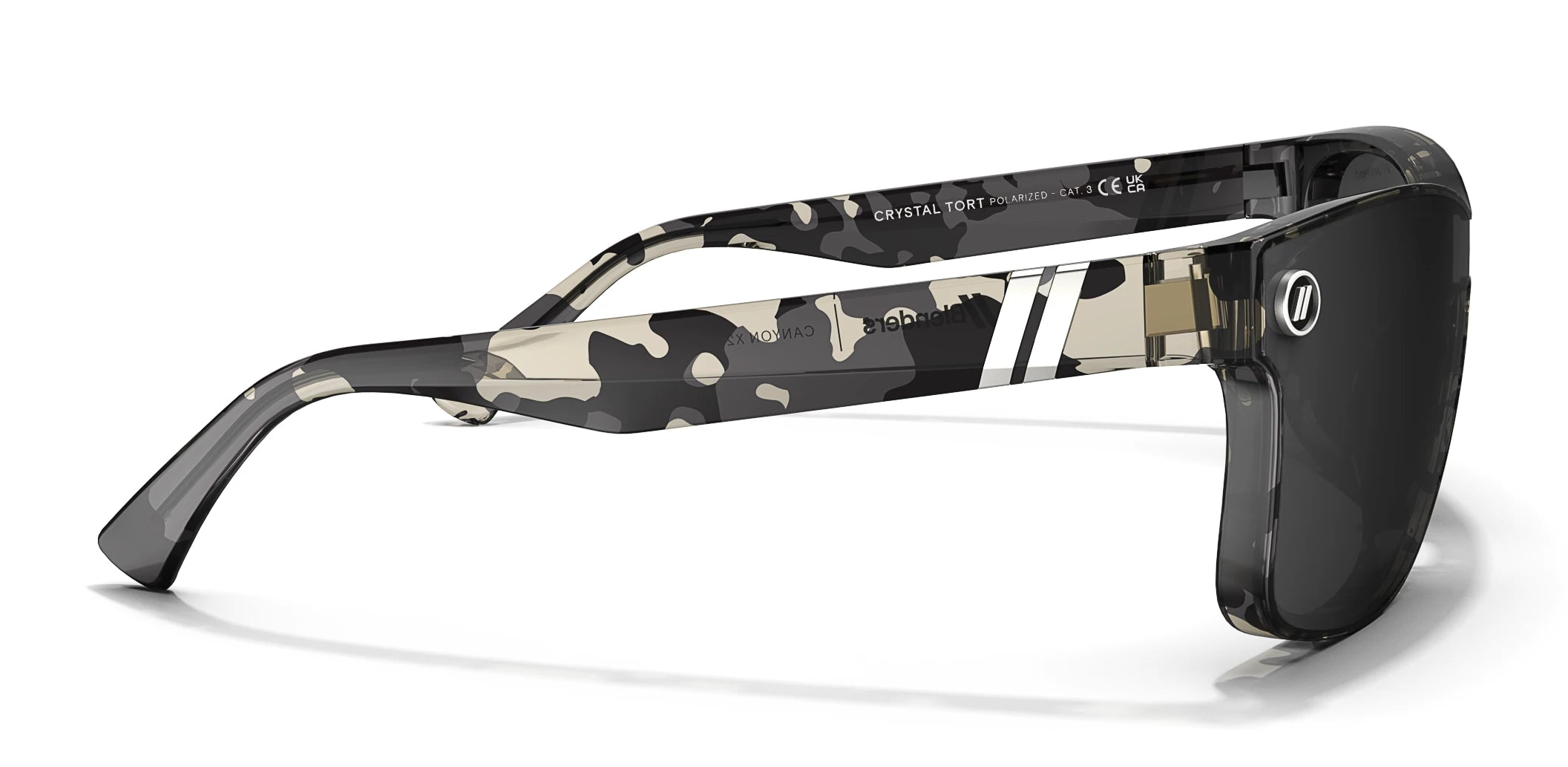 Canyon X2 Crystal Tortoise Shell Sunglasses - Polarized UV Protection for Men & Women - Perfect for Outdoor Sports, Driving, and Beach Vacations