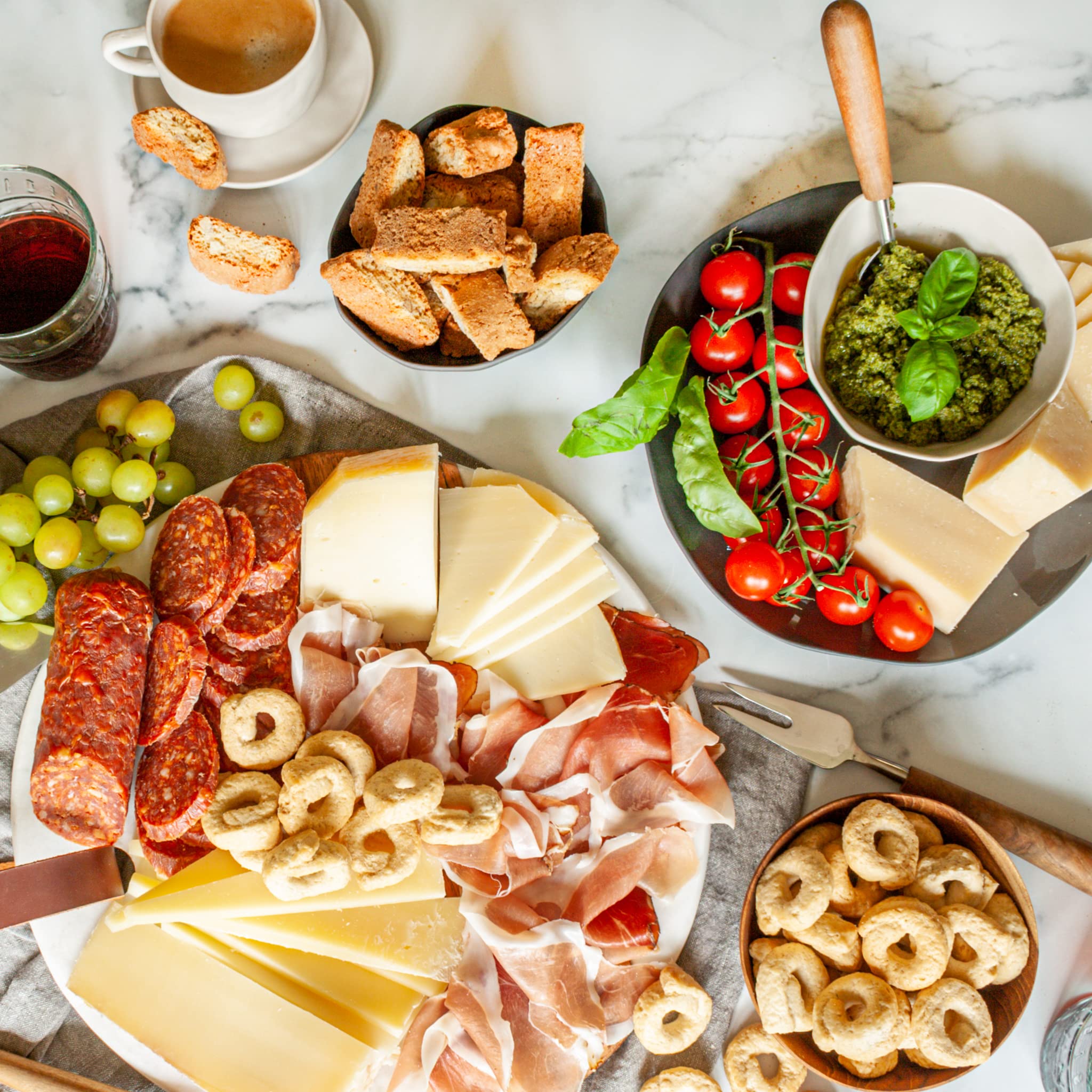 Premium Italian Gourmet Gift Basket - Authentic Italian Food & Wine Collection - Perfect for Holidays, Corporate Gifts & Special Occasions