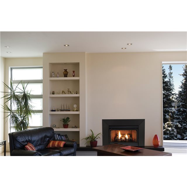 Empire Comfort Systems VFPC20IN73N 28-Inch Vent-Free Gas Fireplace - Perfect for Living Rooms, Bedrooms & Outdoor Spaces - Efficient Heating & Stylish Design