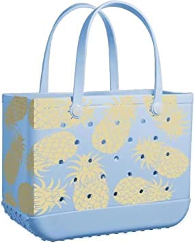 Large Waterproof Beach Tote Bag - Sandproof Washable Handbag for Women, Sports, Travel, Yoga | Perfect for Pool, Boat, Market & Outdoor Activities