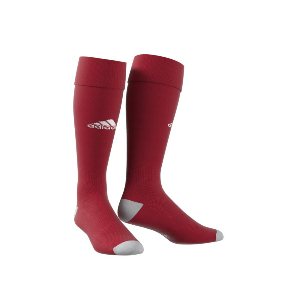 Adidas Milano 16 Sock - Red/White Athletic Crew Socks for Men & Women - Perfect for Running, Gym Workouts & Casual Wear