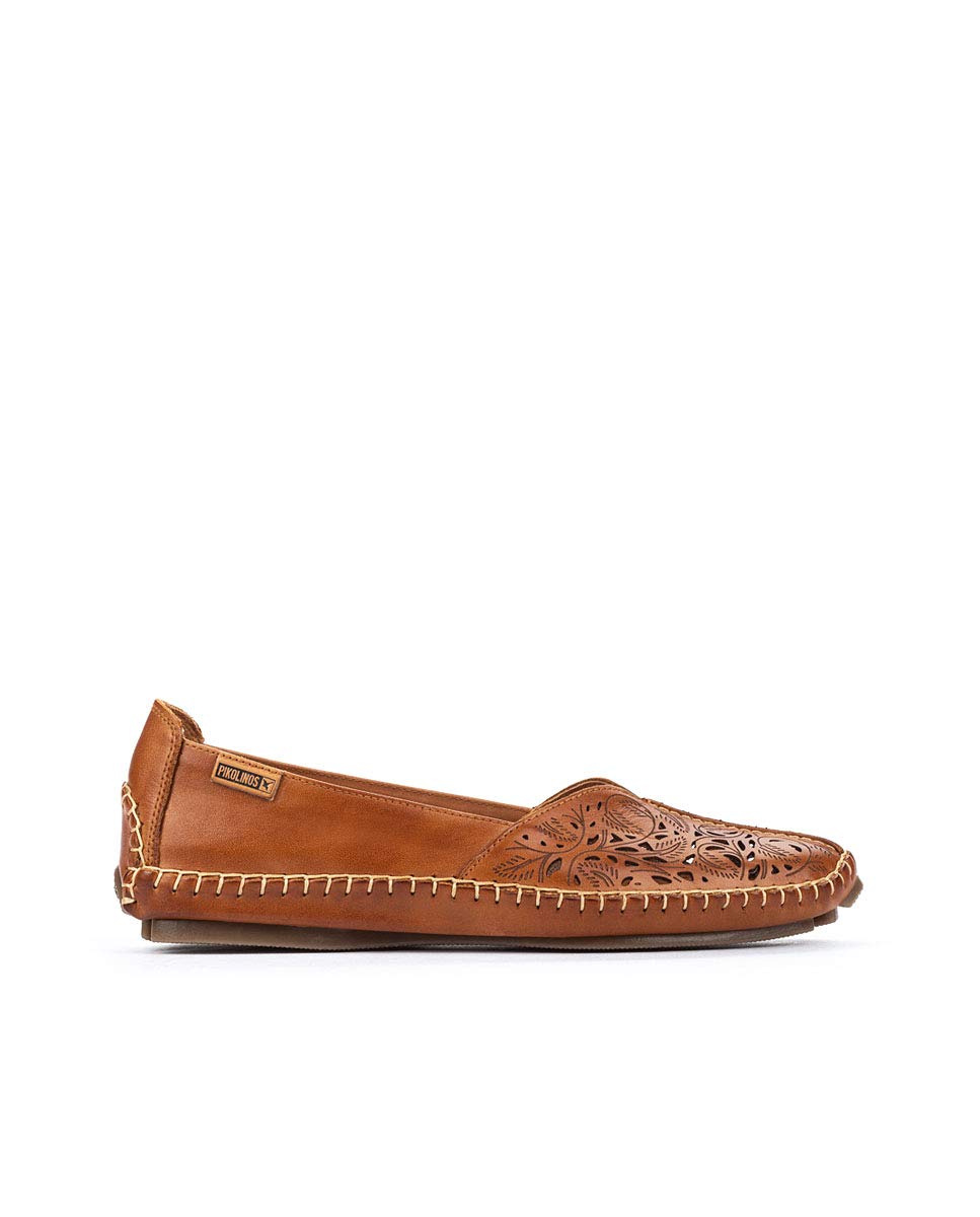 PIKOLINOS Women's Genuine Leather Loafers - Comfortable Slip-On Shoes for Casual & Office Wear - Jerez Style