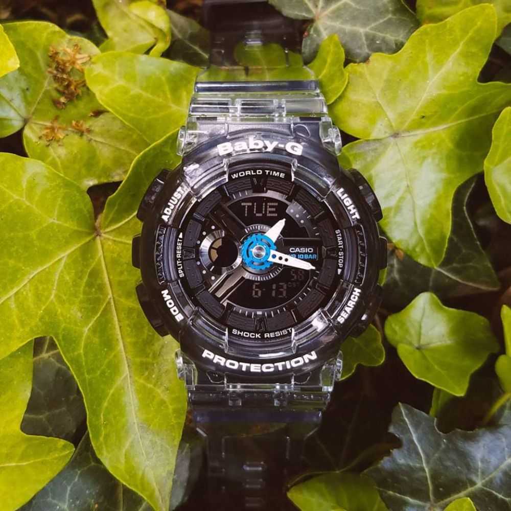 Casio Baby-G BA-110JM-1ADR Digital Sport Watch for Women - Shock Resistant, Water Resistant, LED Light - Perfect for Running, Swimming, and Outdoor Activities