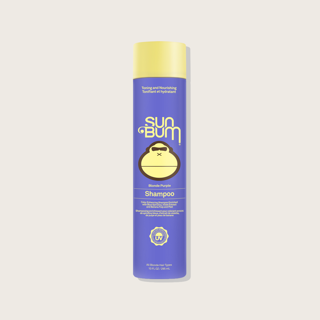 Blonde Purple Shampoo for Color-Treated Hair - Tones Brassiness & Enhances Blonde Highlights | Perfect for Daily Use & Salon-Quality Results at Home