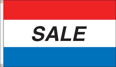 Custom Tri-Color Message Flag - Personalized Garden Decoration for Outdoor Events & Parties