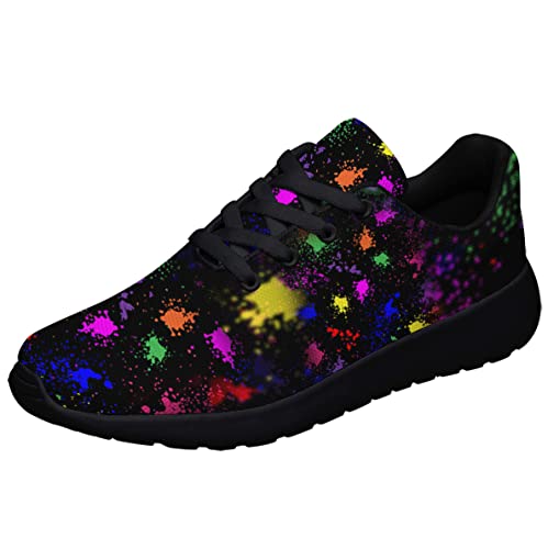 Paint Splatters Black 321
